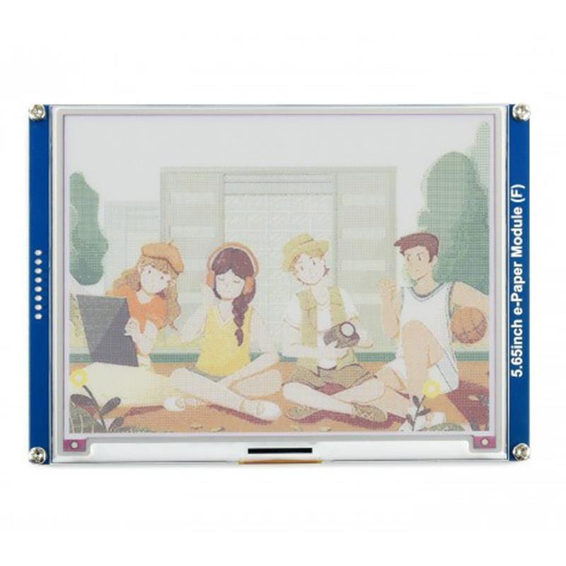 5.65" ACeP 7-Colour E-Paper Display Module by Waveshare - The Pi Hut