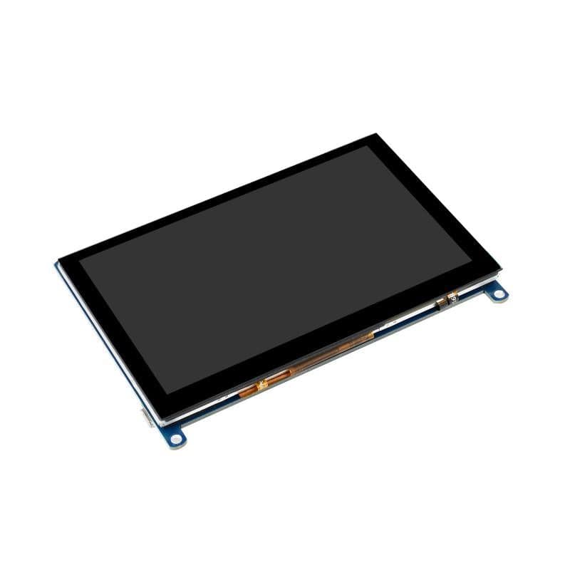 5" Capacitive Touchscreen LCD (Slimmed-down Version) (800×480) by Waveshare - The Pi Hut