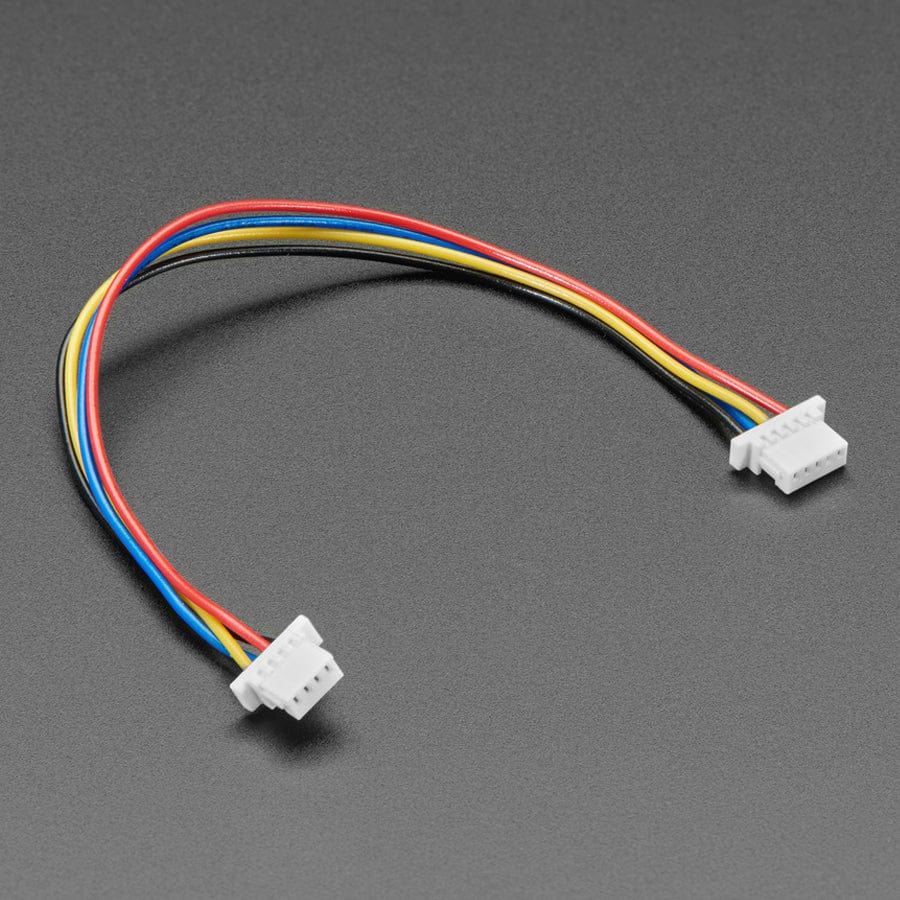 5-pin JST ESLOV to 4-pin JST SH STEMMA QT / Qwiic Cable by The Pi Hut - The Pi Hut