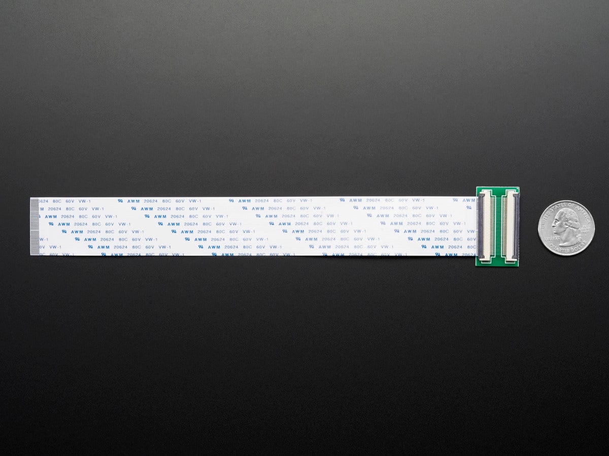 50-pin FPC Extension Board + 200mm Cable by Adafruit - The Pi Hut
