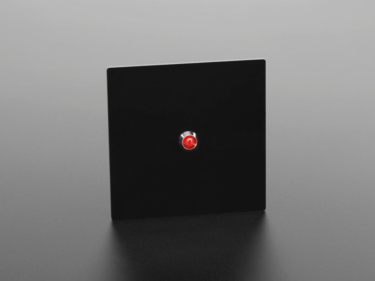 5mm Chromed Metal Narrow Bevel LED Holder - Pack of 5 by The Pi Hut - The Pi Hut