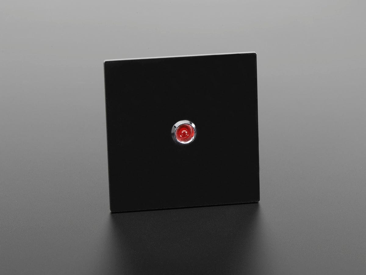 5mm Chromed Metal Wide Concave Bevel LED Holder - Pack of 5 by The Pi Hut - The Pi Hut