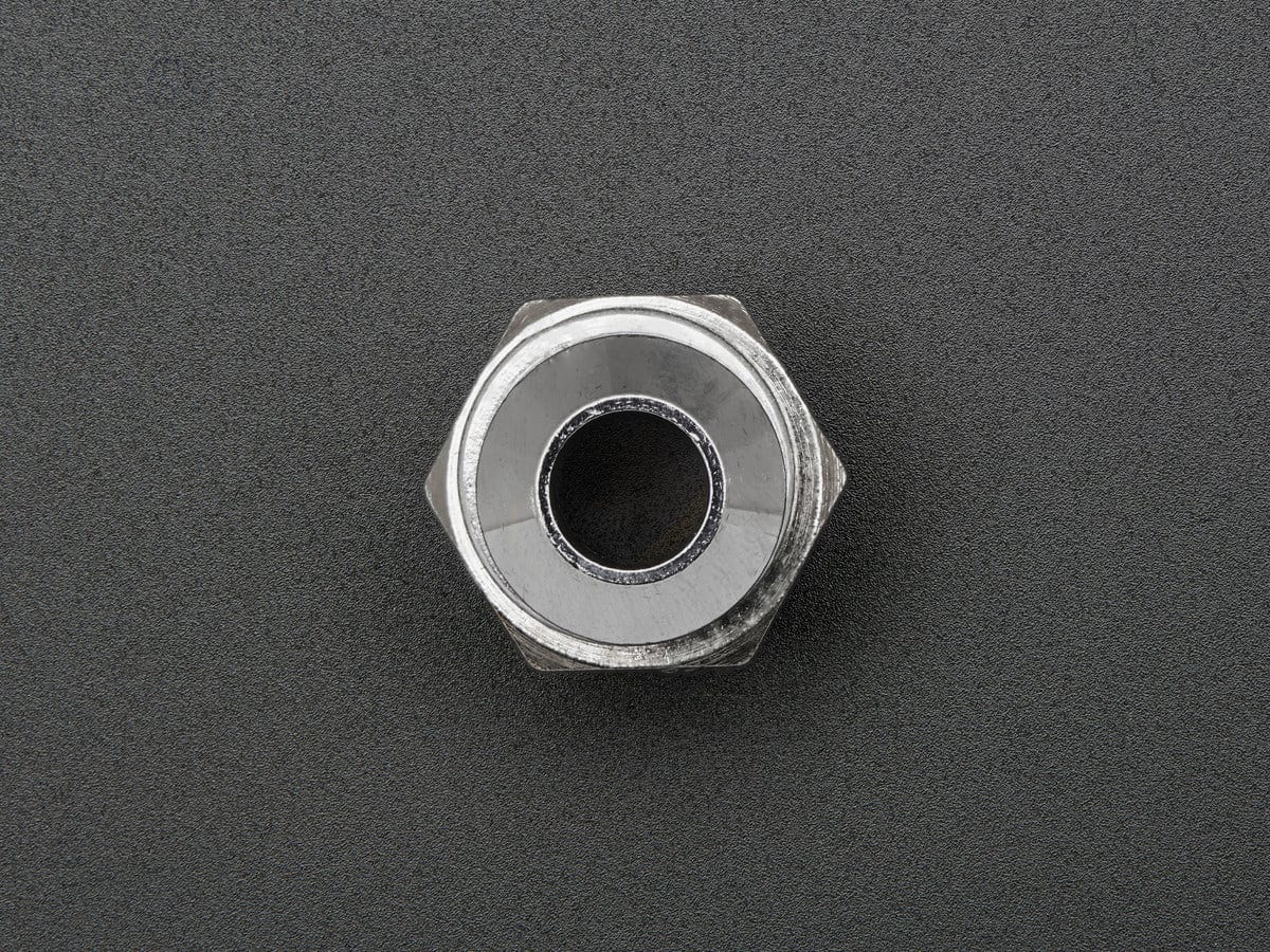 5mm Chromed Metal Wide Convex Bevel LED Holder - Pack of 5 by The Pi Hut - The Pi Hut