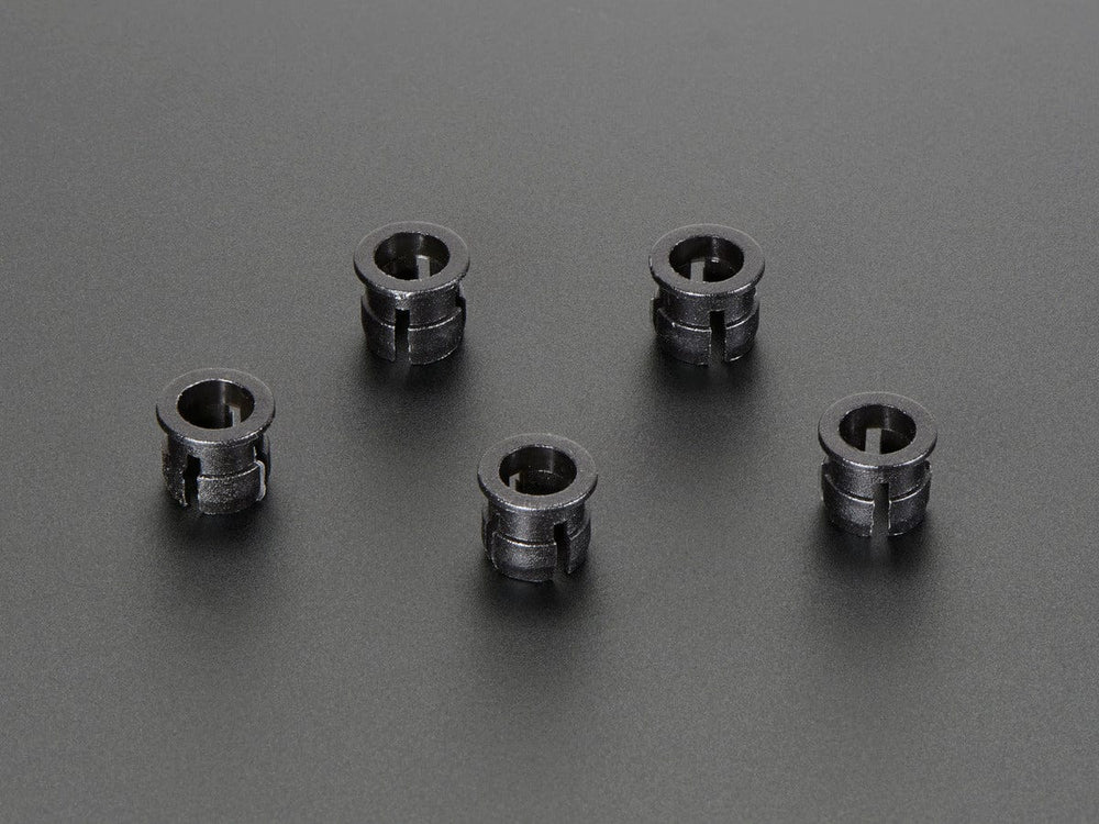 5mm Plastic Flat LED Holder - Pack of 5 by The Pi Hut - The Pi Hut