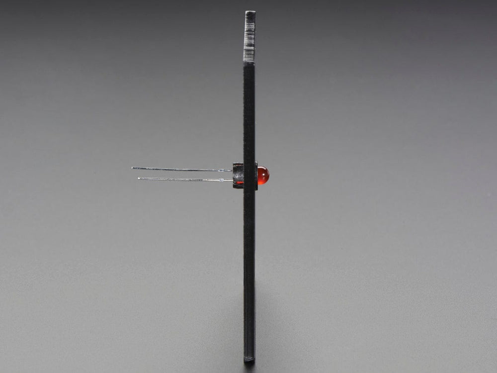5mm Plastic Flat LED Holder - Pack of 5 by The Pi Hut - The Pi Hut