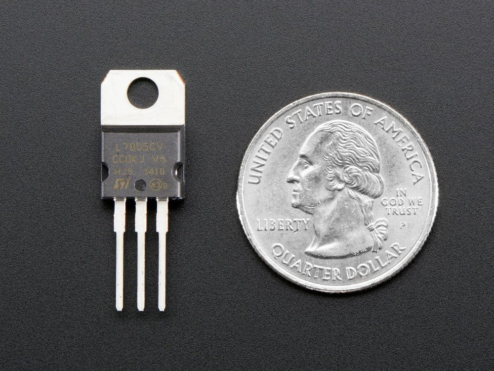5V 1.5A Linear Voltage Regulator - 7805 TO-220 by The Pi Hut - The Pi Hut