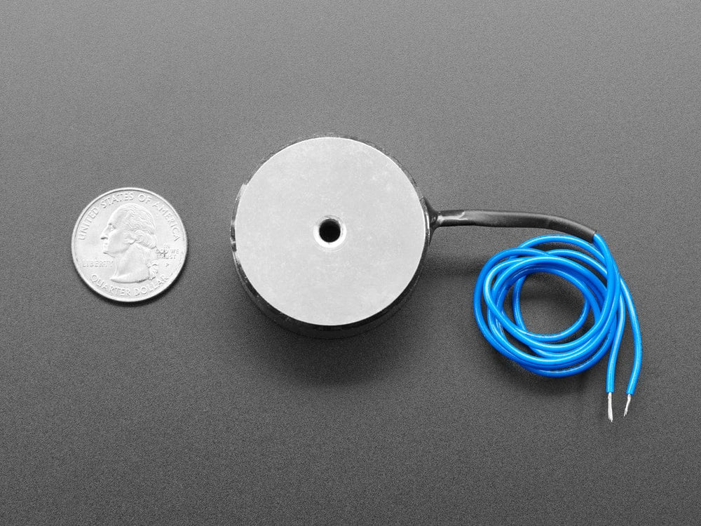 5V Electromagnet - 25 Kg Holding Force (P40/20) by The Pi Hut - The Pi Hut