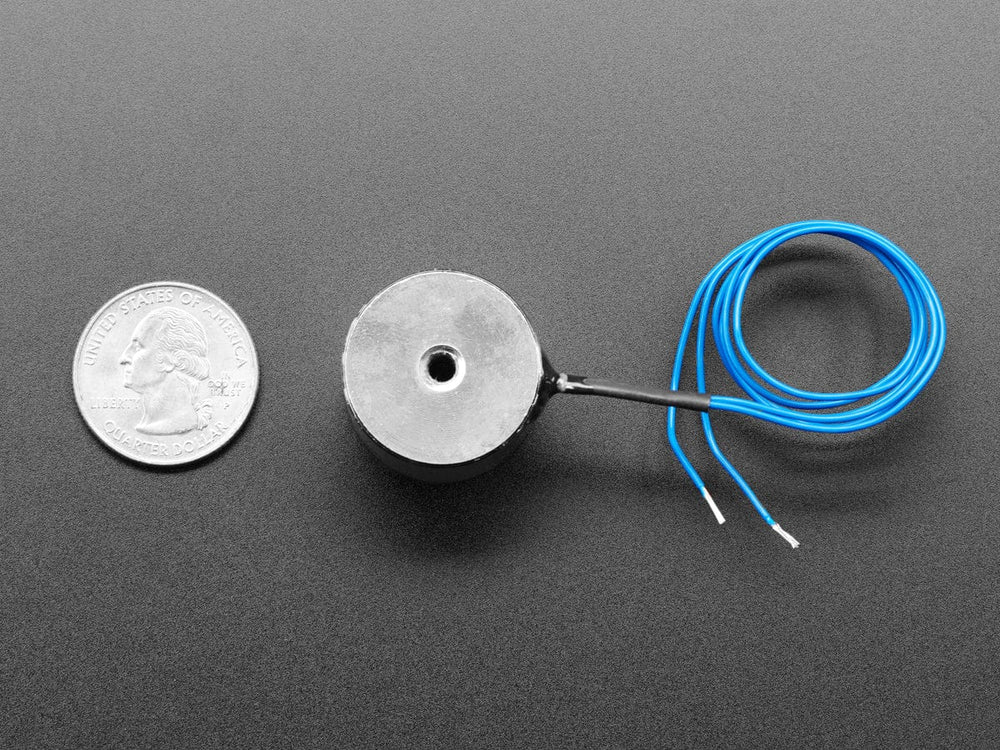 5V Electromagnet - 5 Kg Holding Force (P25/20) by The Pi Hut - The Pi Hut