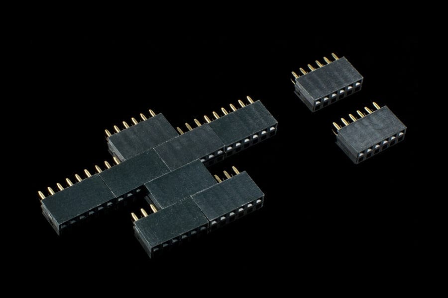 6 Pin Female Header-10 PCS by DFRobot - The Pi Hut
