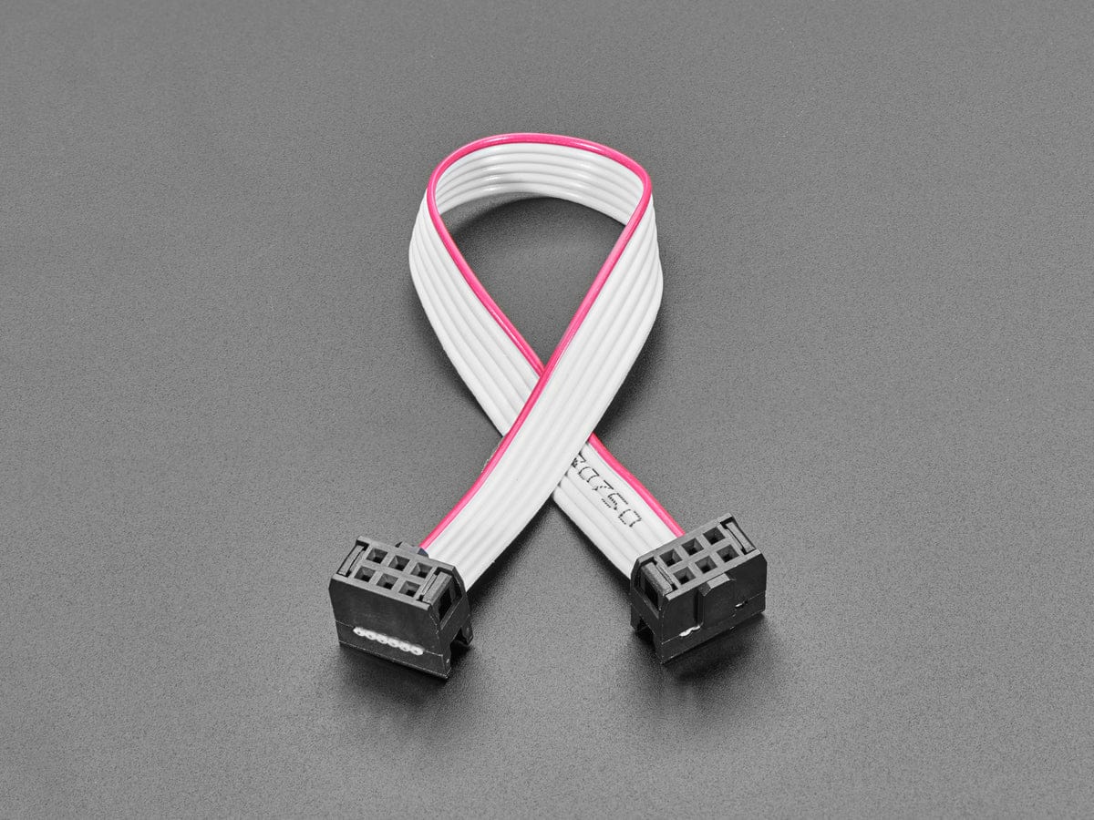6-pin Socket/Socket IDC cable (6") by The Pi Hut - The Pi Hut