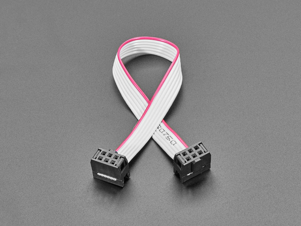 6-pin Socket/Socket IDC cable (6") by The Pi Hut - The Pi Hut