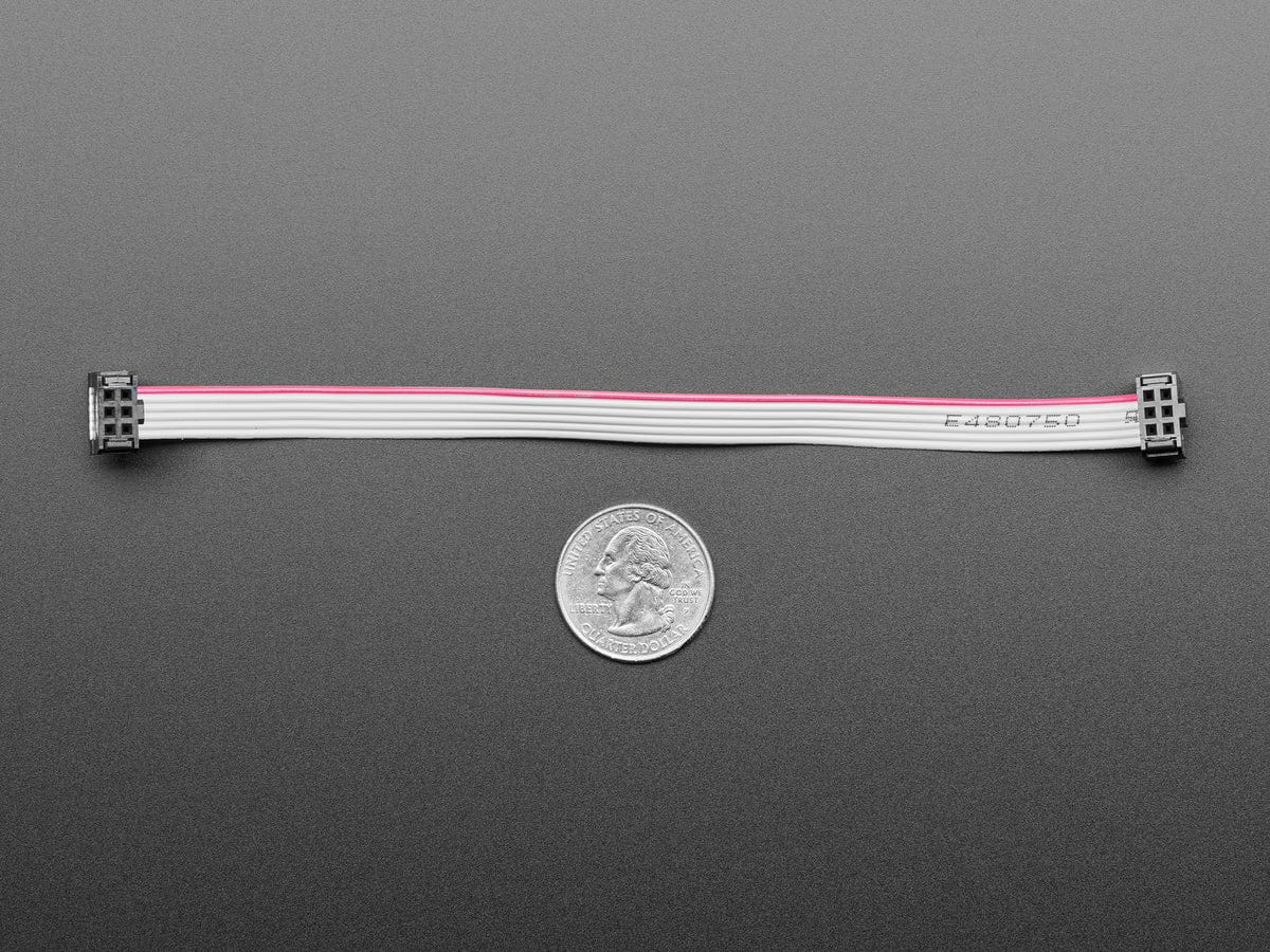 6-pin Socket/Socket IDC cable (6") by The Pi Hut - The Pi Hut