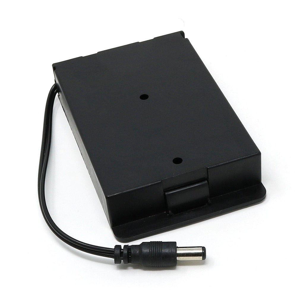 6 x AA Battery Holder with 2.1mm/5.5mm Barrel Jack Plug by The Pi Hut - The Pi Hut