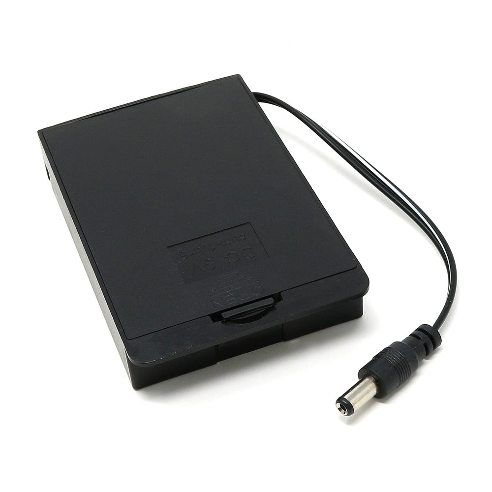 6 x AA Battery Holder with 2.1mm/5.5mm Barrel Jack Plug by The Pi Hut - The Pi Hut