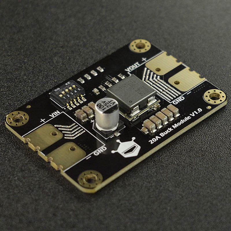 60W Adjustable DC-DC Buck Converter Module by DFRobot - The Pi Hut