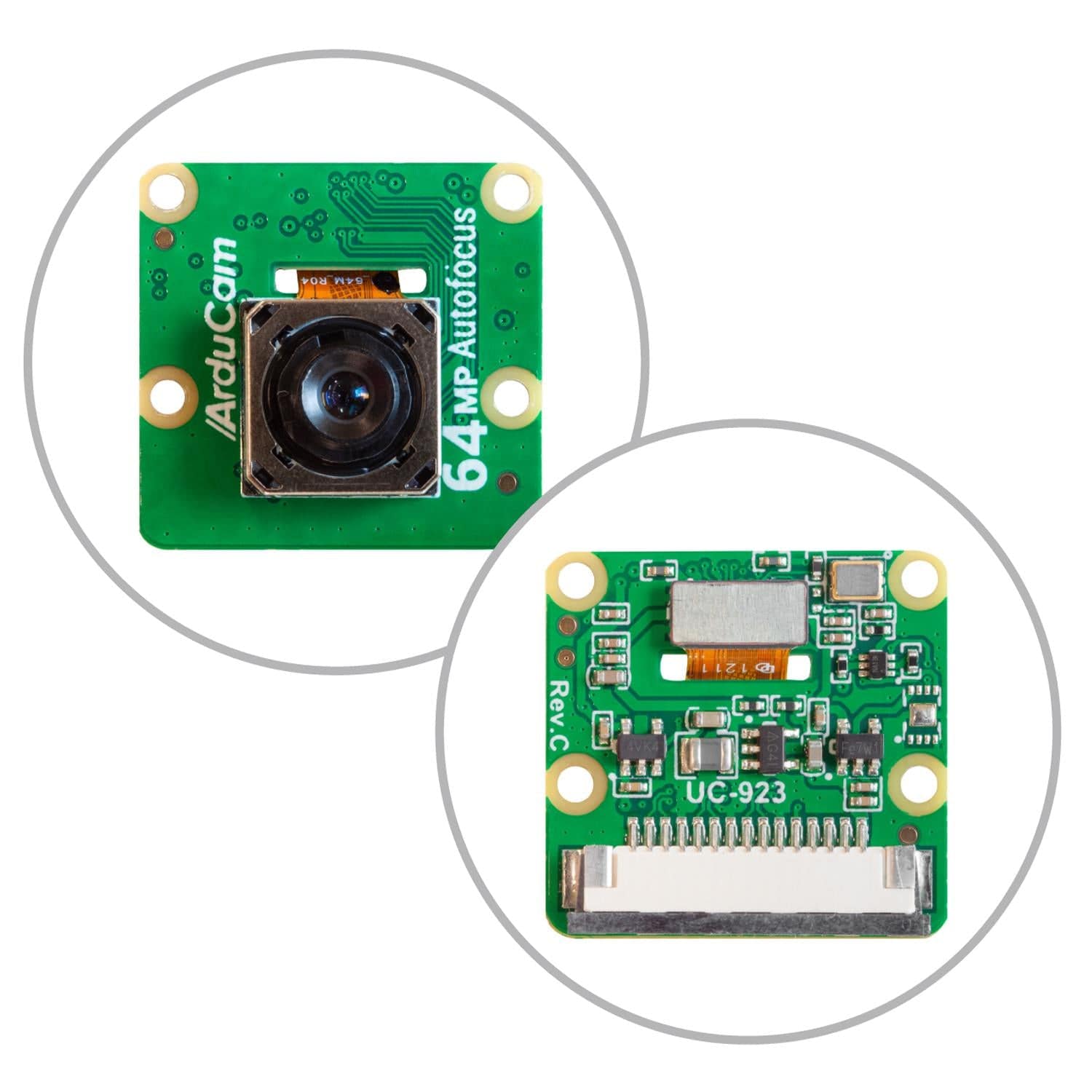 64MP Hawk-eye Autofocus Camera Module for Raspberry Pi by Arducam - The Pi Hut