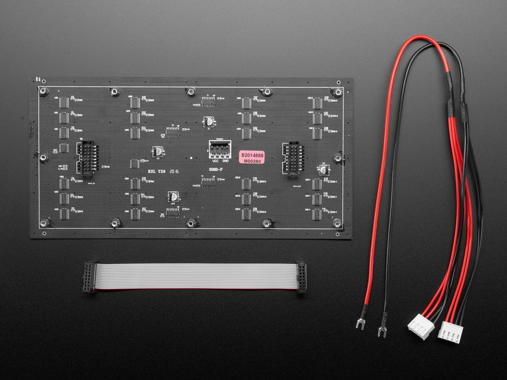 64x32 Flexible RGB LED Matrix - 4mm Pitch by The Pi Hut - The Pi Hut