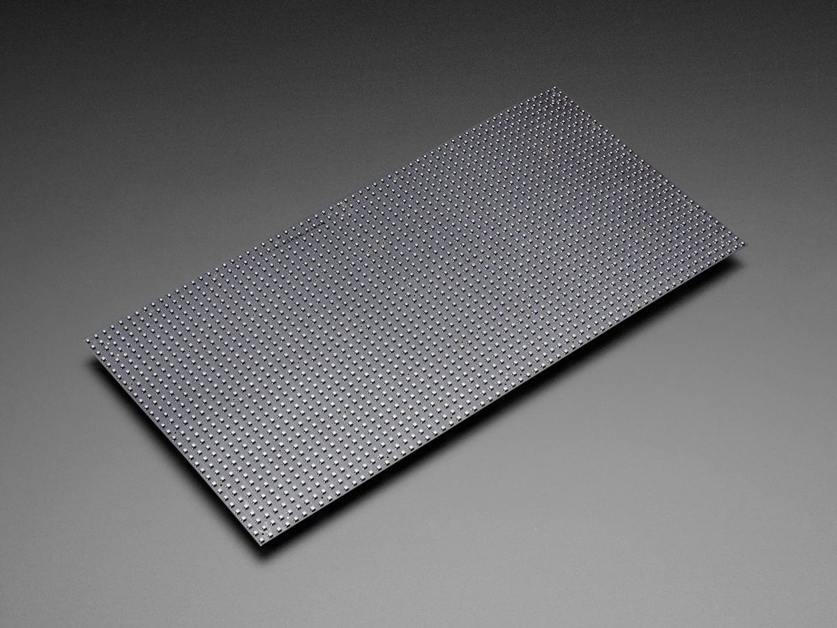 64x32 Flexible RGB LED Matrix - 5mm Pitch by The Pi Hut - The Pi Hut