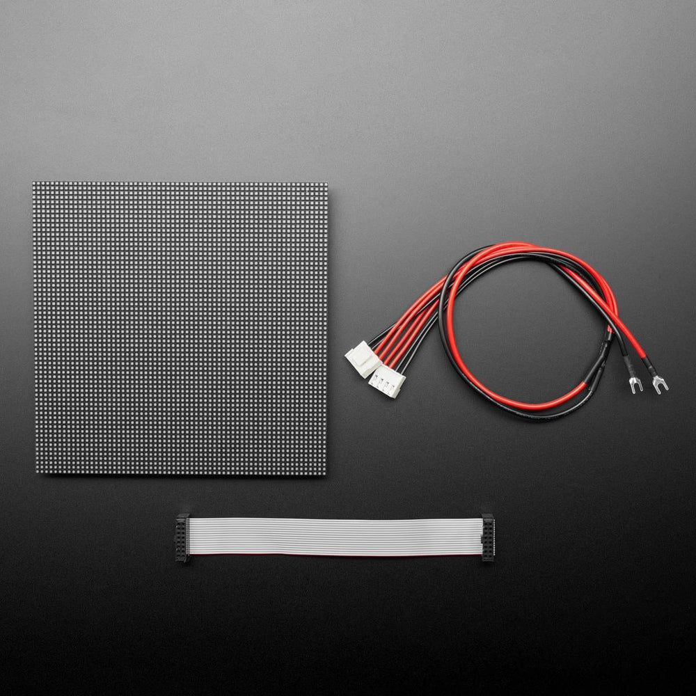 64x64 RGB LED Matrix Panel with 45 Degree Curb-Cut - 2.5mm Pitch by Adafruit - The Pi Hut