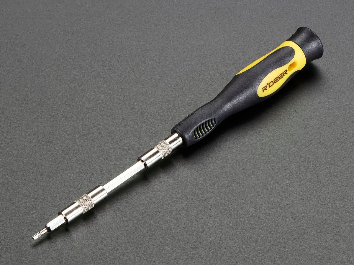 65 Piece Ratchet Screwdriver and Tool Bit Set by The Pi Hut - The Pi Hut