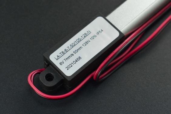 6V Electric Push Rod 100mm-128N by The Pi Hut - The Pi Hut