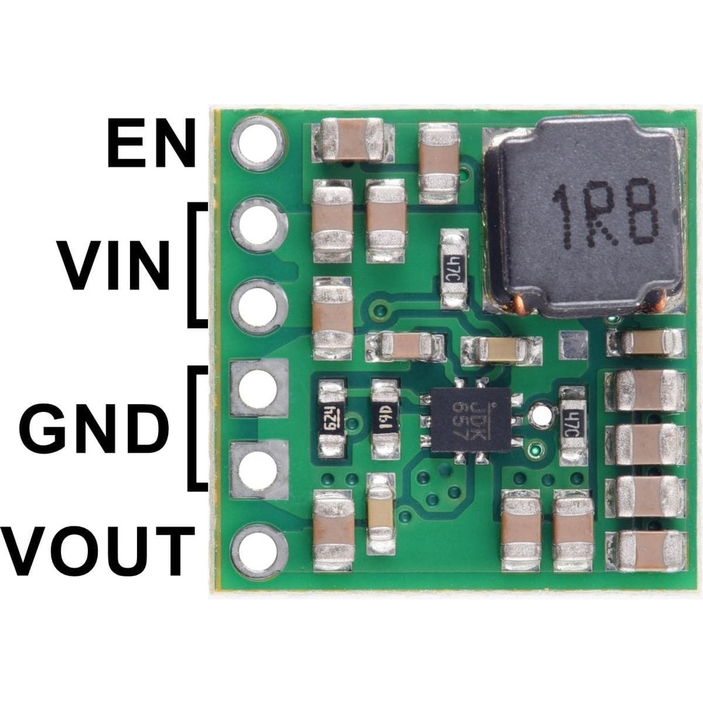 6V Step-Up Voltage Regulator U3V40F6 - The Pi Hut