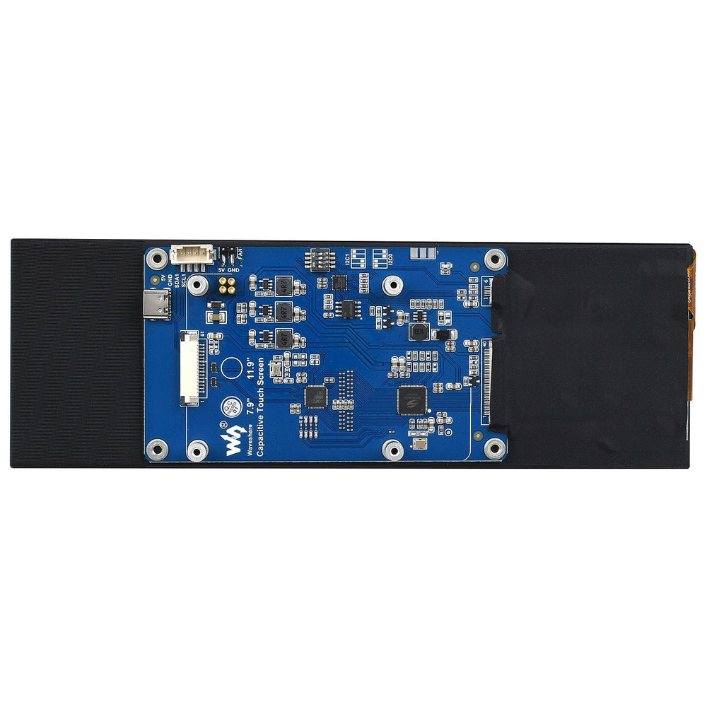7.9" DSI IPS Capacitive Touchscreen Display for Raspberry Pi (400x1280) by Waveshare - The Pi Hut