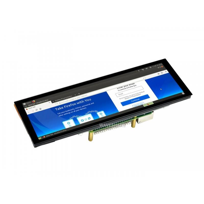 7.9" IPS Capacitive Touchscreen (400x1280) by Waveshare - The Pi Hut