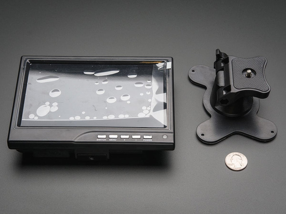 7" Display 1280x800 (720p) IPS + Speakers - HDMI/VGA/NTSC/PAL by The Pi Hut - The Pi Hut