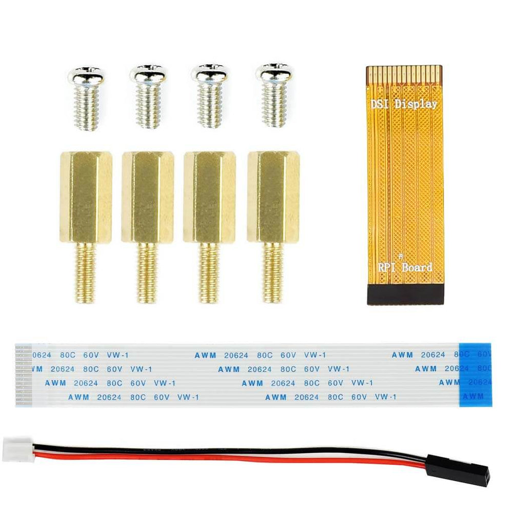 7" DSI Capacitive Touch Display with 5MP Camera for Raspberry Pi (800x480) by Waveshare - The Pi Hut