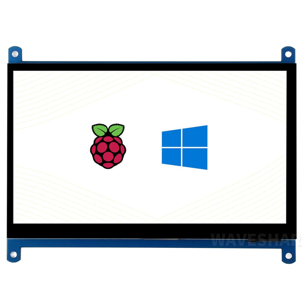 7" IPS Capacitive Touchscreen LCD (1024×600) by Waveshare - The Pi Hut