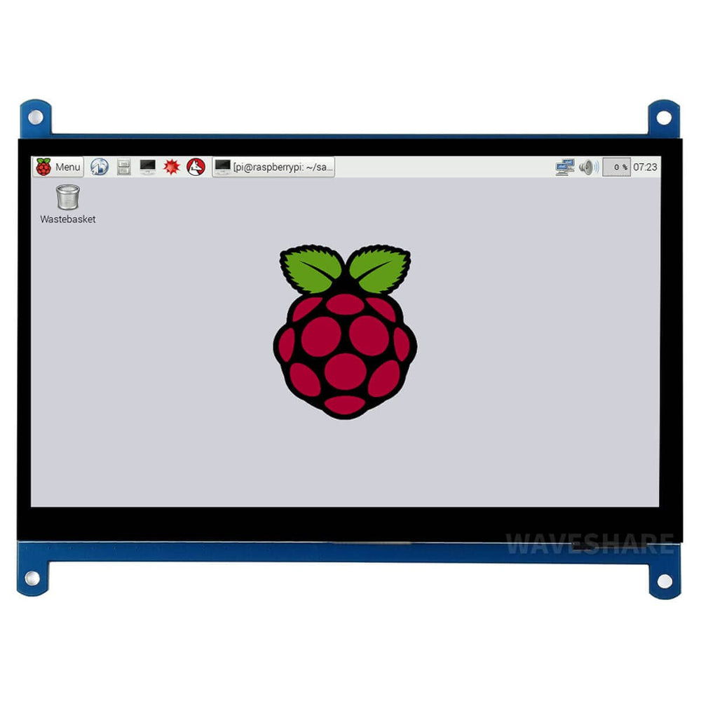 7" IPS Capacitive Touchscreen LCD (1024×600) by Waveshare - The Pi Hut