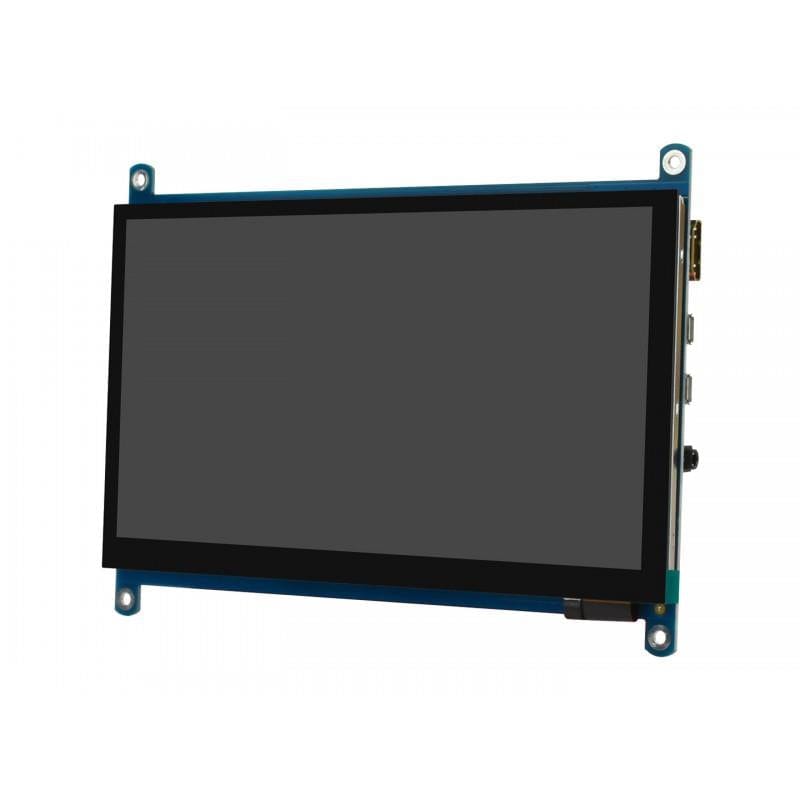 7" QLED IPS Capacitive Touch Display (1024x600) by Waveshare - The Pi Hut