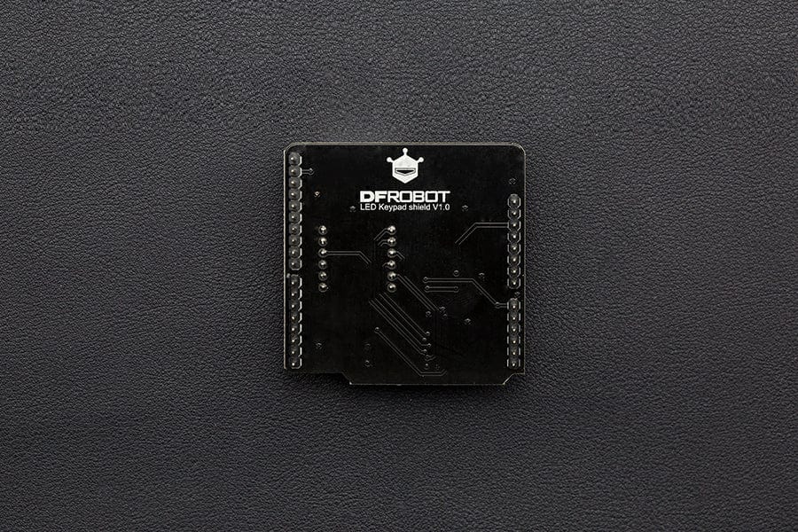 7 Segment LED Keypad Shield For Arduino by DFRobot - The Pi Hut