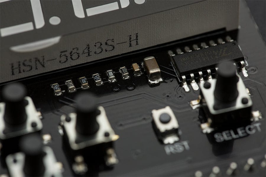 7 Segment LED Keypad Shield For Arduino by DFRobot - The Pi Hut