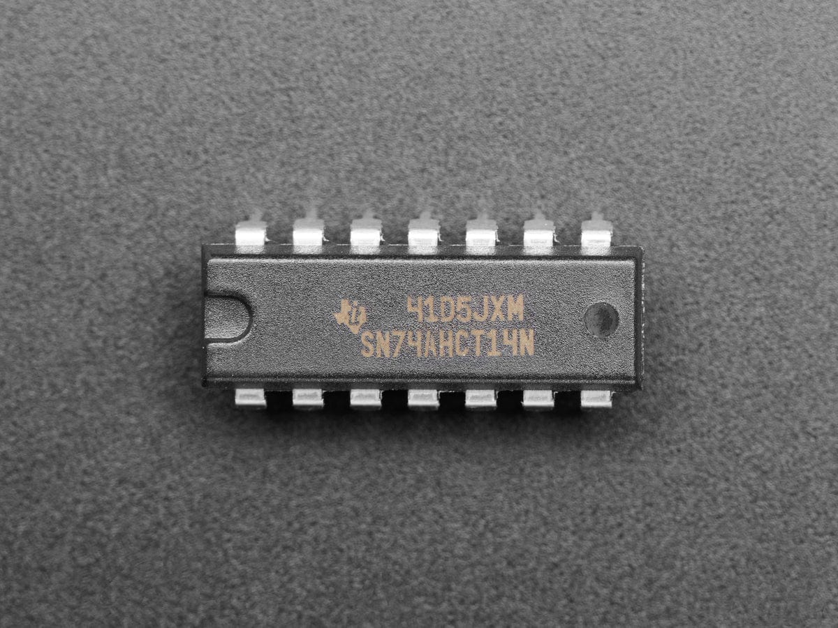 74AHCT14 - Logic Level Inverter / Level Shifter by The Pi Hut - The Pi Hut