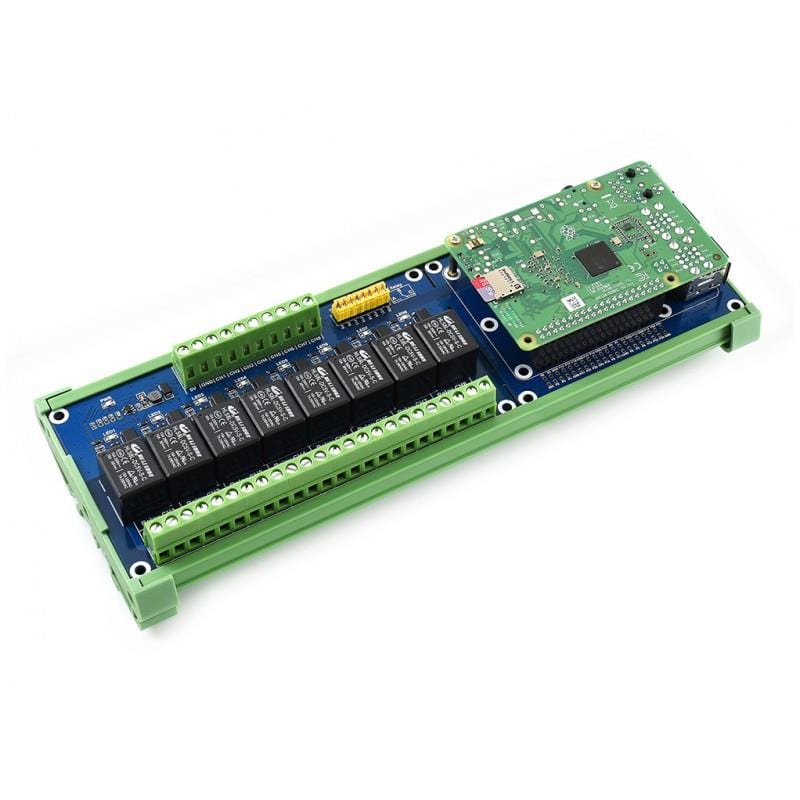 8-Channel Relay Expansion Board for Raspberry Pi by Waveshare - The Pi Hut