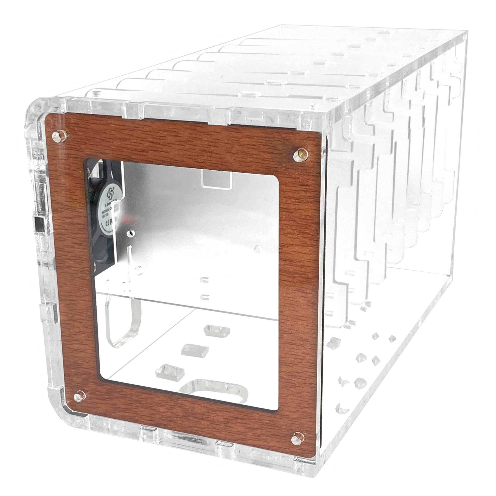 8-Slot Cloudlet Cluster Case by C4 Labs - The Pi Hut