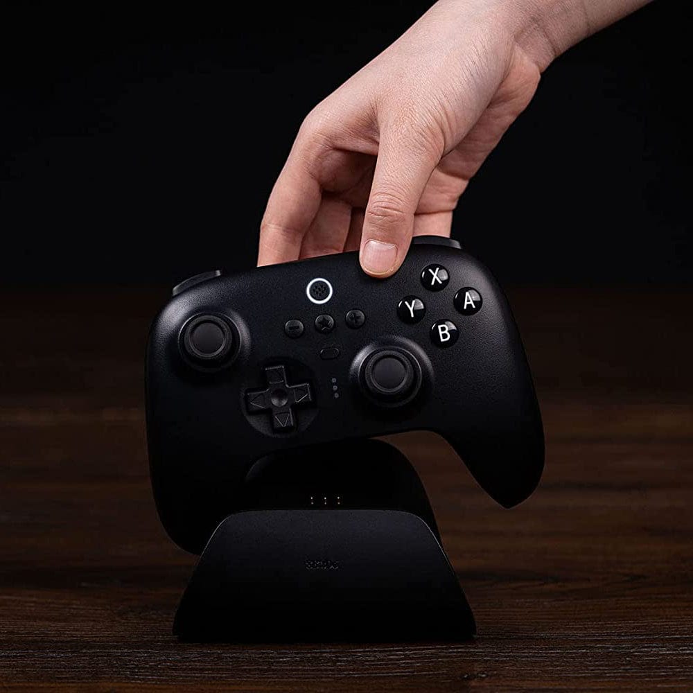 8BitDo Ultimate Bluetooth & 2.4G Controller with Charging Dock - Black by 8BitDo - The Pi Hut