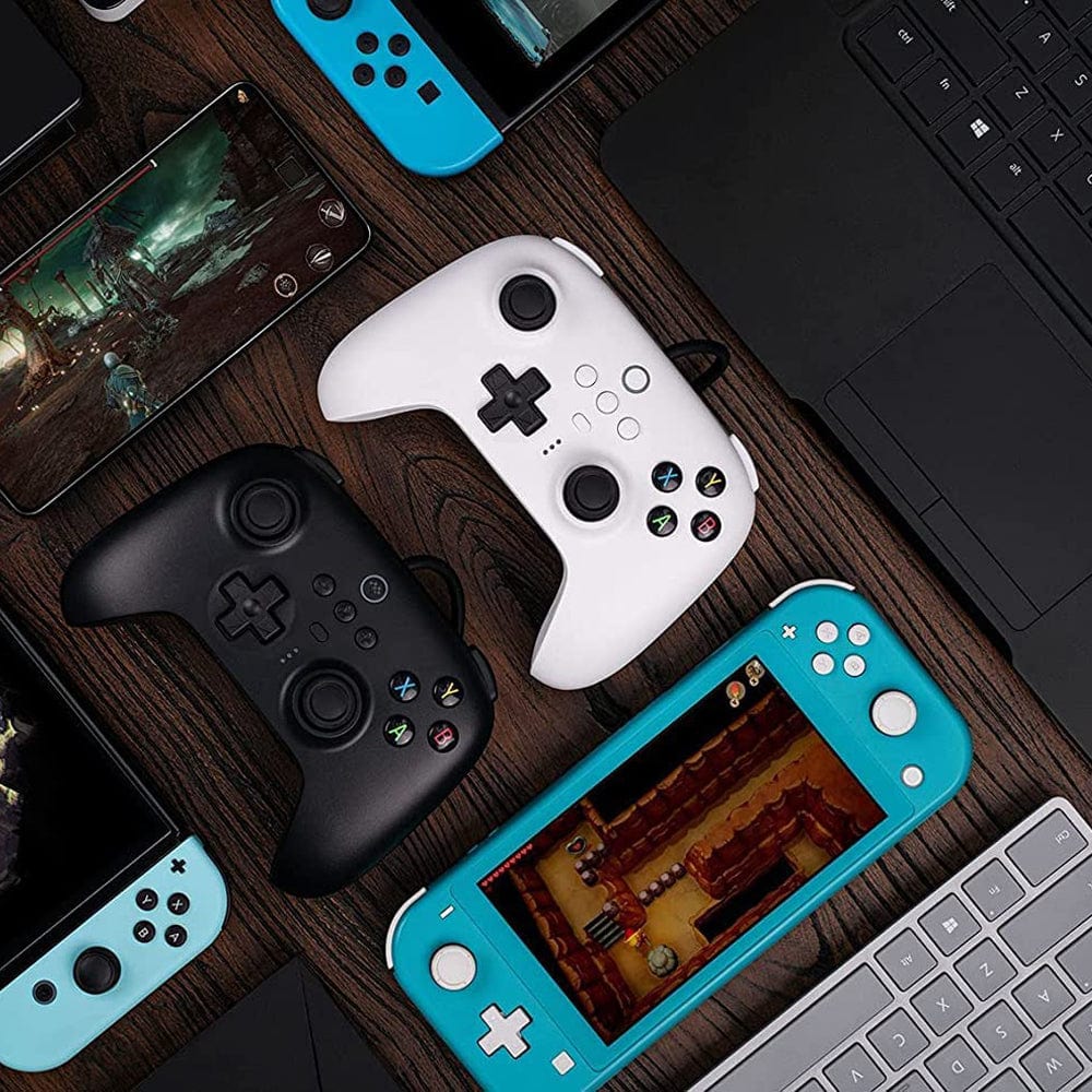8BitDo Ultimate Wired Controller - White by 8BitDo - The Pi Hut