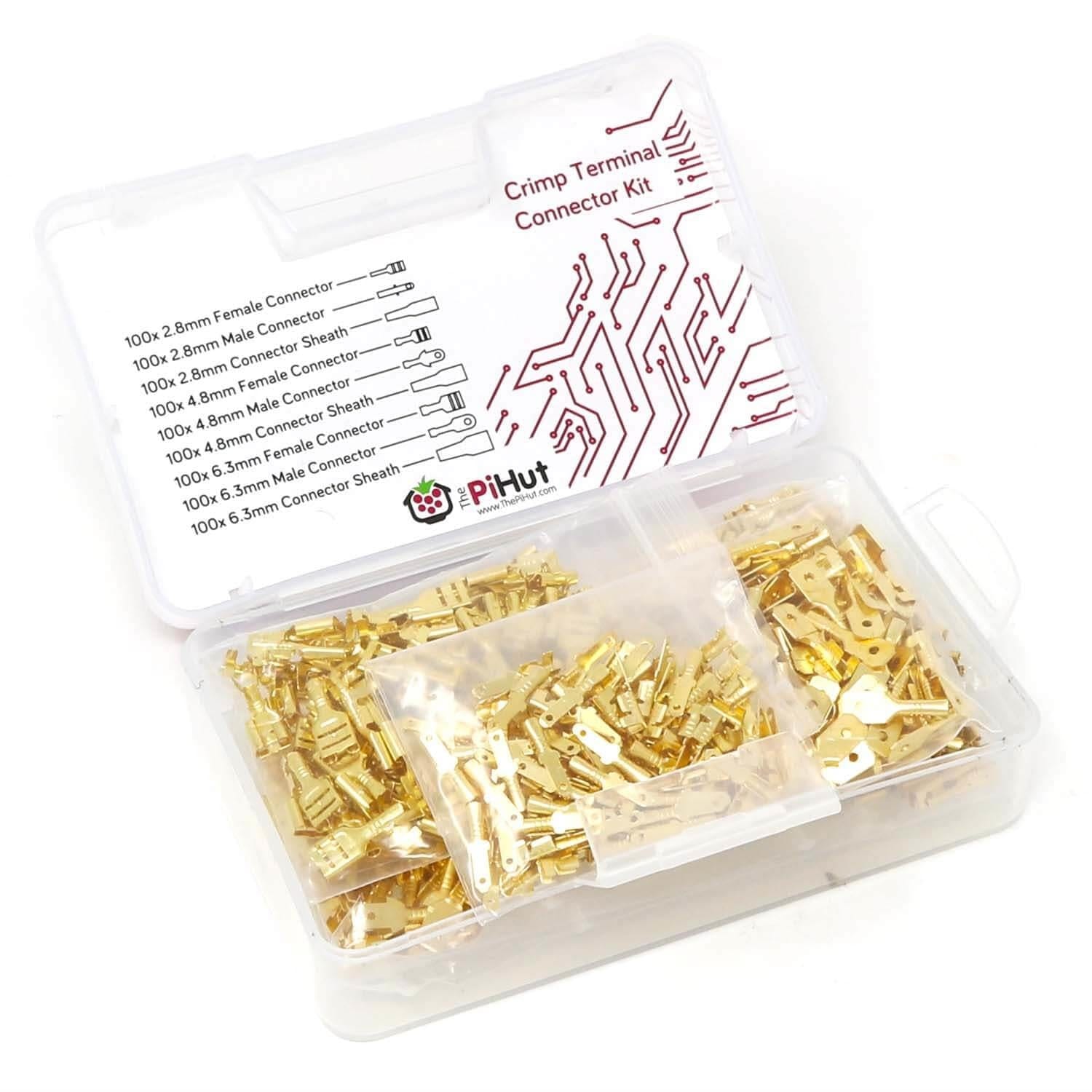 900-Piece Ultimate Crimp Connector Kit by The Pi Hut - The Pi Hut