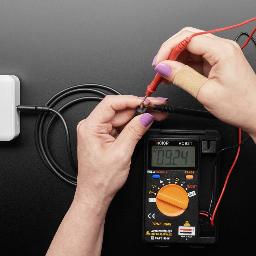 9V 5A USB-C 3.1 PD to 5.5mm Barrel Jack Cable - 1.2m with E-Mark by The Pi Hut - The Pi Hut