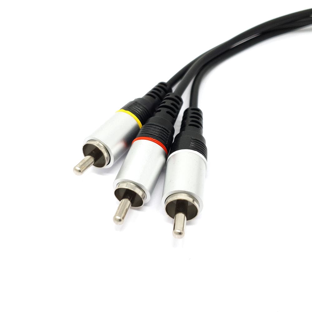 A/V and RCA (Composite Video, Audio) Cable for Raspberry Pi by The Pi Hut - The Pi Hut