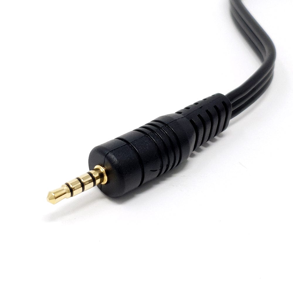 A/V Composite Cable - 3.5mm to 3x RCA - 2m by ModMyPi - The Pi Hut