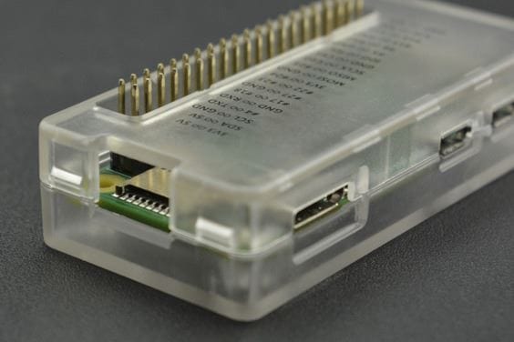 ABS Transparent Case for Raspberry Pi Zero by The Pi Hut - The Pi Hut