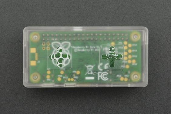 ABS Transparent Case for Raspberry Pi Zero by The Pi Hut - The Pi Hut