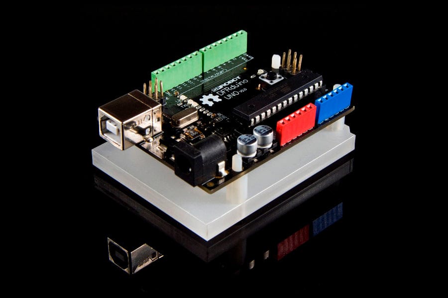 Acrylic UNO Base by DFRobot - The Pi Hut