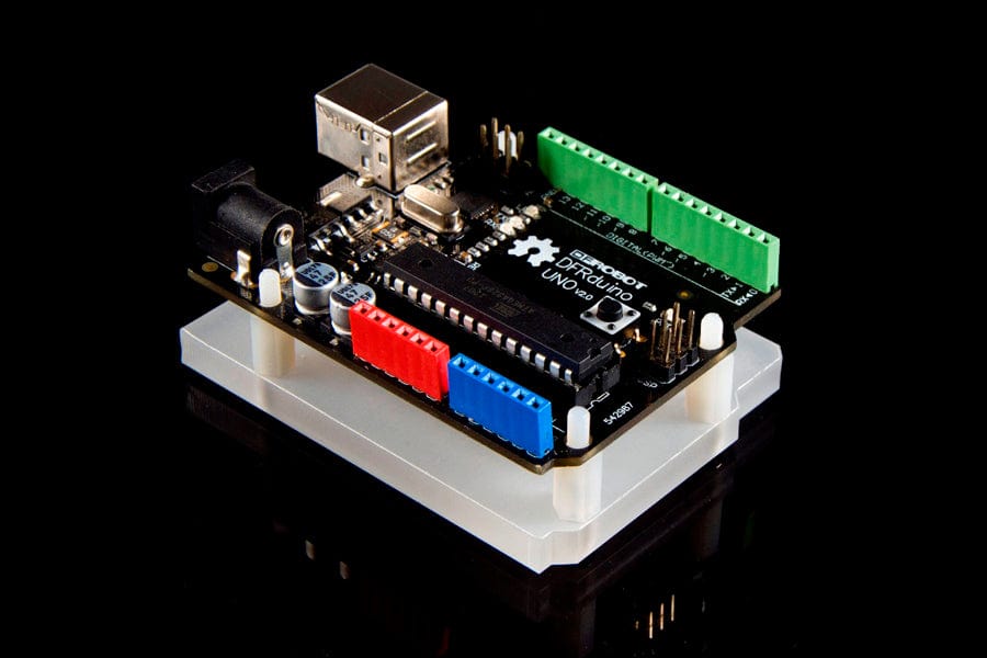 Acrylic UNO Base by DFRobot - The Pi Hut
