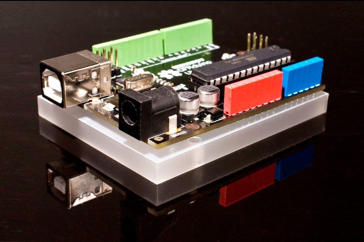 Acrylic UNO Base by DFRobot - The Pi Hut