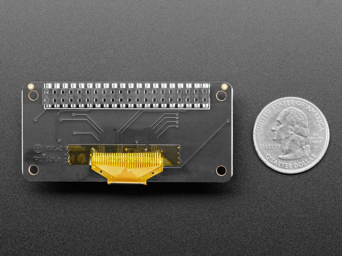 Adafruit 128x64 OLED Bonnet for Raspberry Pi by Adafruit - The Pi Hut